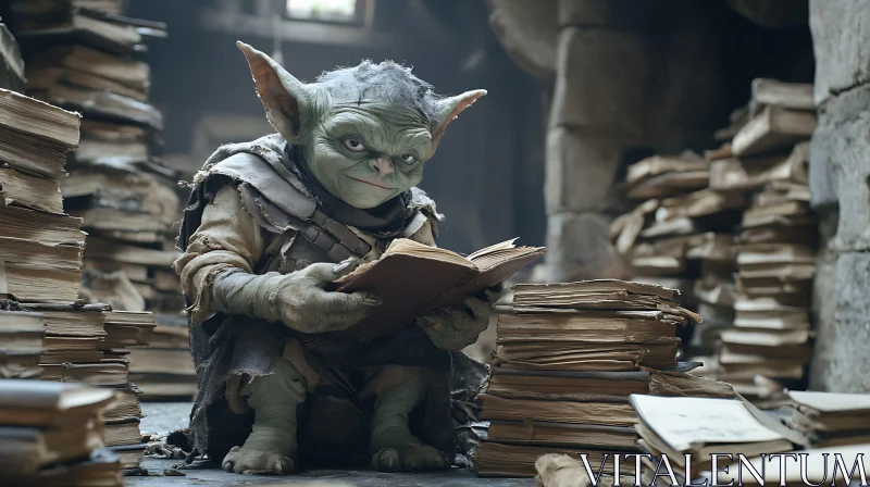 Creature immersed in story