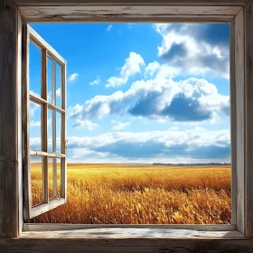 Window to a Golden Field