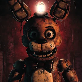 Menacing Rabbit Character