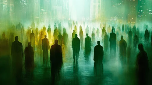 Green and Yellow Haze City
