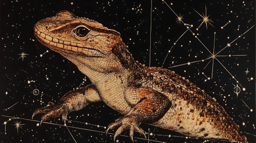 Lizard in the Galaxy