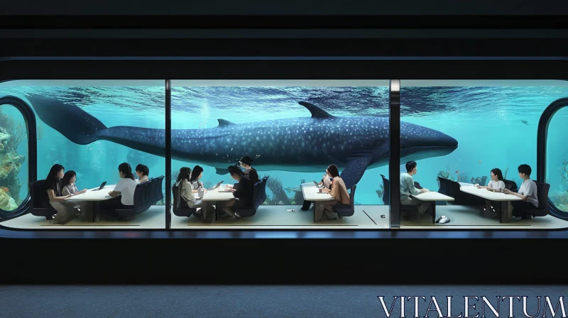 Office with Whale Shark