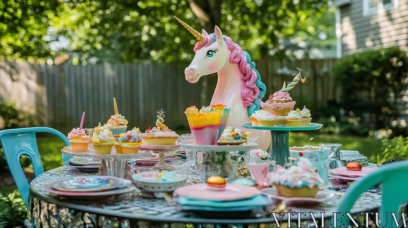 Magical Unicorn Celebration with Cupcakes