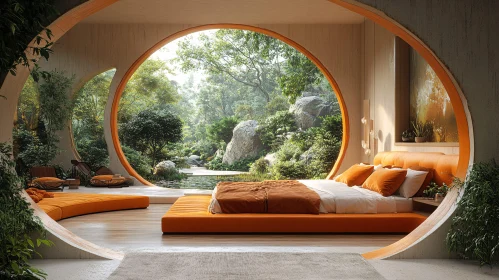 Zen Interior Design with Nature