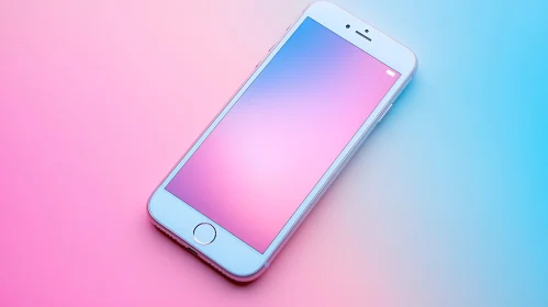 Gradient Smartphone Still Life