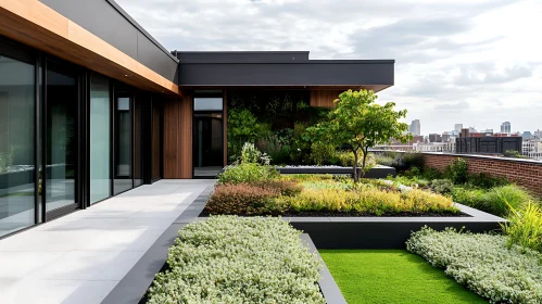Urban Rooftop Garden: A Green Retreat