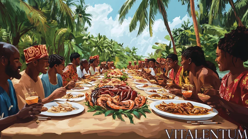 Cultural Celebration with Seafood Bounty