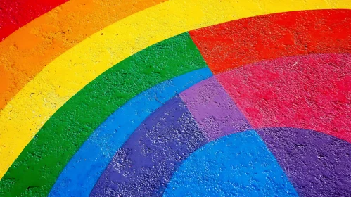 Colorful Rainbow Texture Abstract