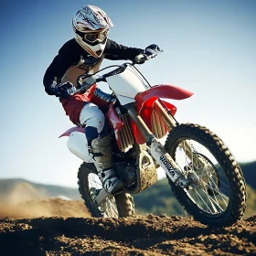 Motorcycle Racing in Action