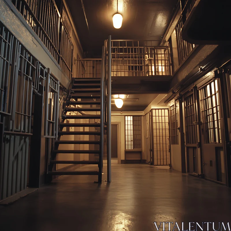 Correctional Facility Interior Perspective