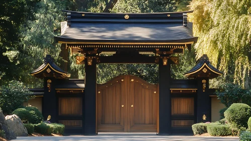 Zen Garden Entrance