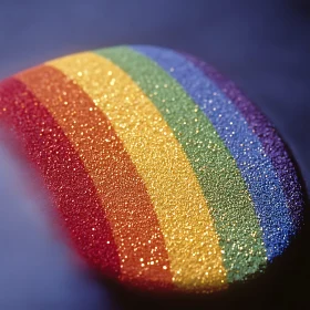 Sparkling Rainbow Colors Abstract
