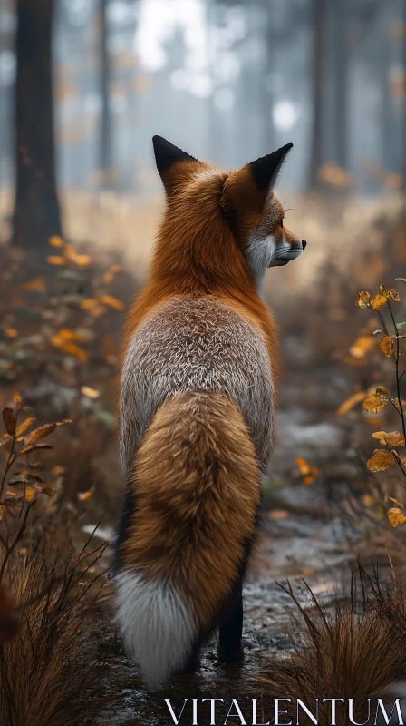 Woodland Fox Portrait