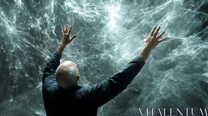 Abstract Light Hands