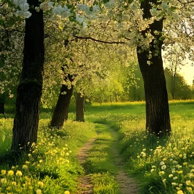 Spring Meadow Path