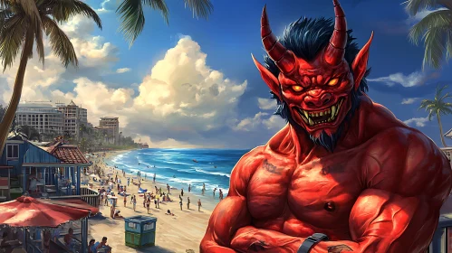 Red Demon's Beach Vacation