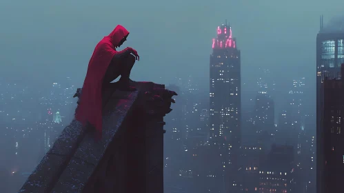 Urban Guardian in Red