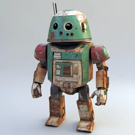 Retro Sci-Fi Robot Droid