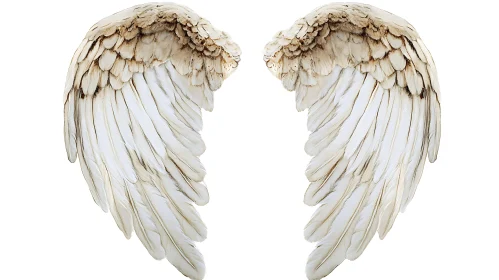 White Feathered Wings