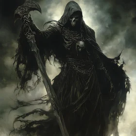 Specter of Death with Scythe