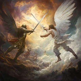 Clash of Angels: Swords in the Heavens