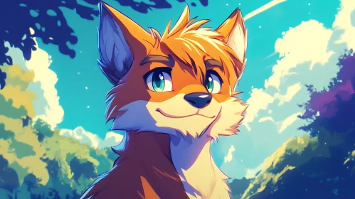 Whimsical Fox Character Design