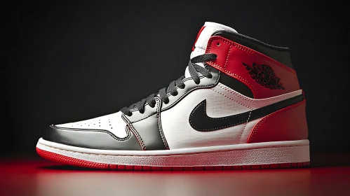 Classic Air Jordan Sneaker Still Life
