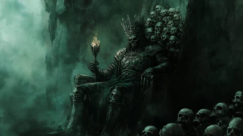 Undead King with Torch