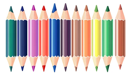 Spectrum of Sharpened Colored Pencils