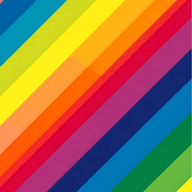 Rainbow Color Stripes Abstract Design