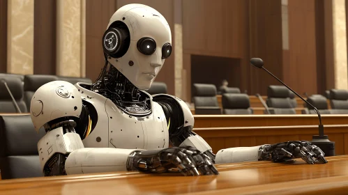 Robot Participating in a Legal Proceeding