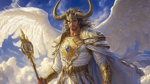 Winged Guardian Angel of Light