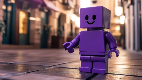 Lego Figure on Street