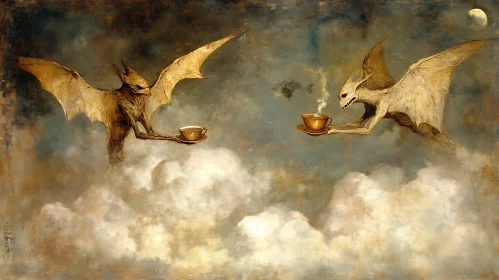 Tea Time with Demons in the Sky