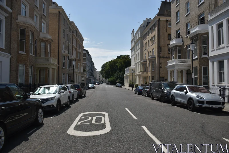 Quiet London Urban Scene Free Stock Photo