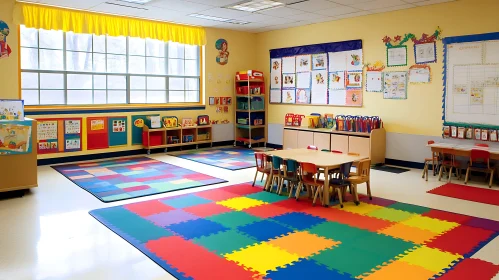 Colorful and Inviting Classroom Design