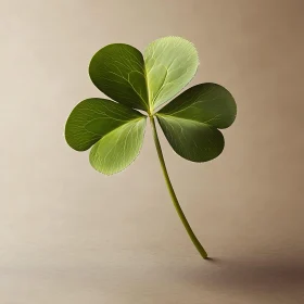 Isolated Green Clover