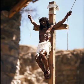 Man on Cross - A Symbolic Representation