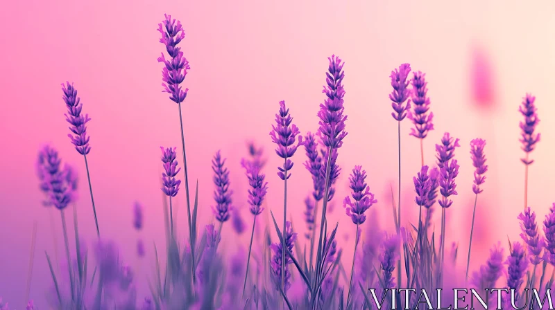 Lavender Dreams: A Floral Paradise AI Image