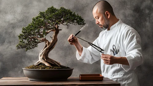 Bonsai Pruning: A Miniature Tree's Care