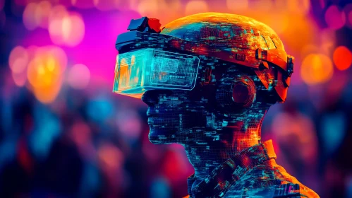 Neon Metaverse: Virtual Reality Immersion