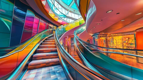 Architectural Rainbow Interior