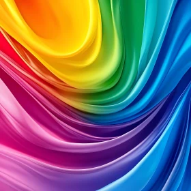Swirling Colors Abstract Design