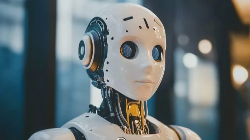 Humanoid Robot with AI Technology