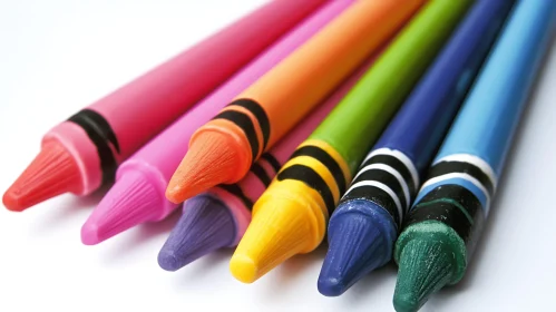 Vibrant Crayons Spectrum