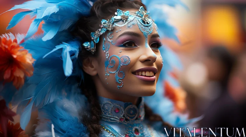 Carnivalcore Fashion: A Celebration of Color and Diversity AI Image