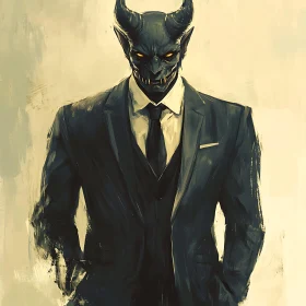 Dark Elegance: A Demon's Business Attire