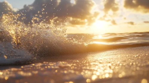 Golden Hour at the Beach