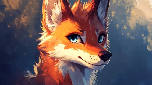 Fox in Artistic Style