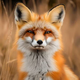 Red Fox Close-Up